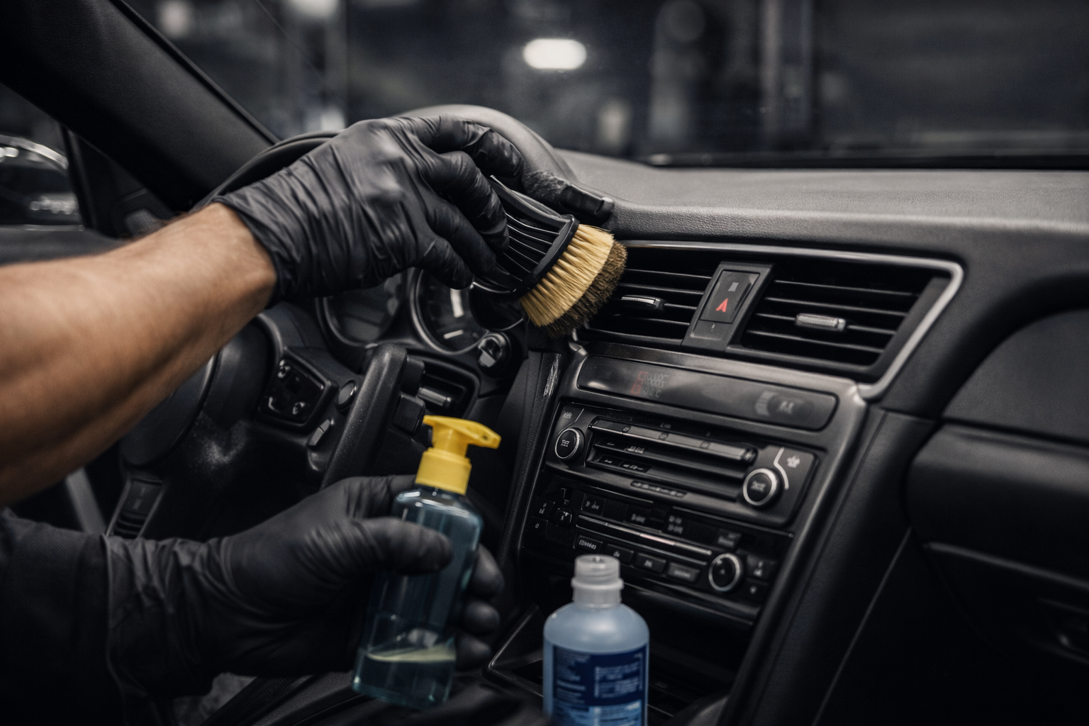 Innenreinigung und Pflege des Fahrzeuginnenraums